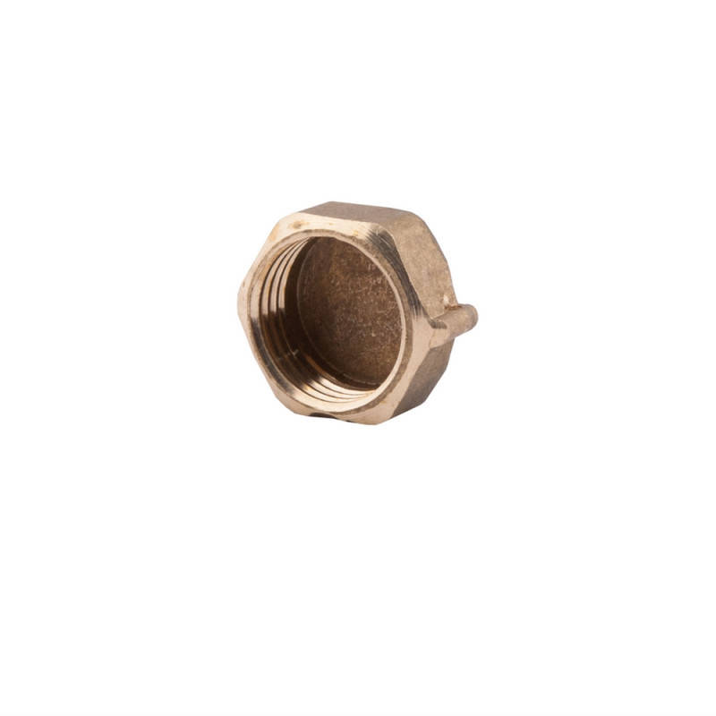 

Заглушка латунная 1/2" ВР