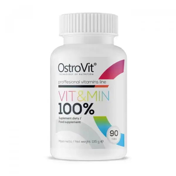 

Витамин С OstroVit Vit&Min 100% 90 tabs