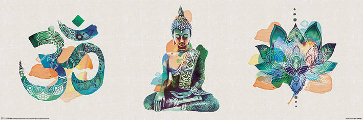 

Постер плакат "Триптих Йоги / Summer Thornton (Yoga Triptych)" (ps-00341)