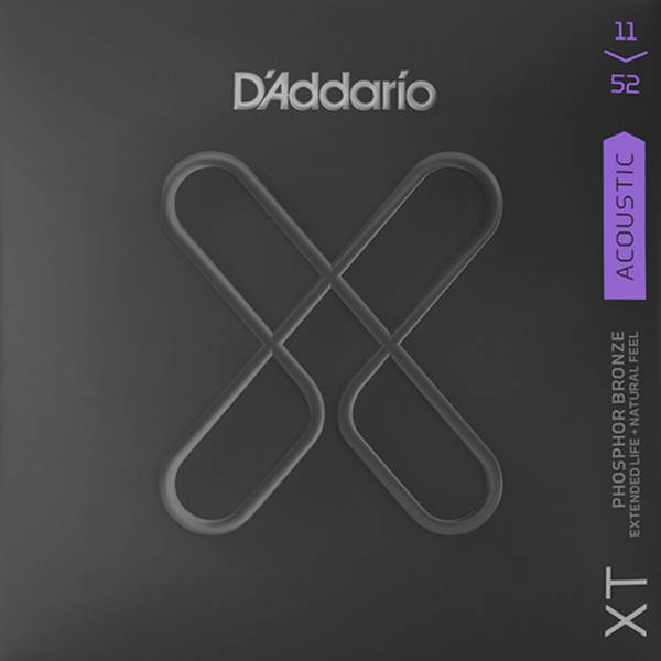 

Струны D'Addario XTAPB1152 XT Coated Phosphor Bronze Custom Light 11-52