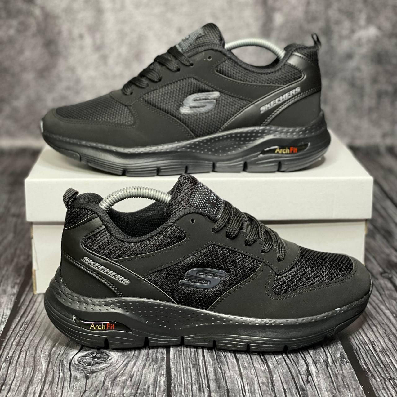 

Мужские кроссовки SKECHERS летние, Черный