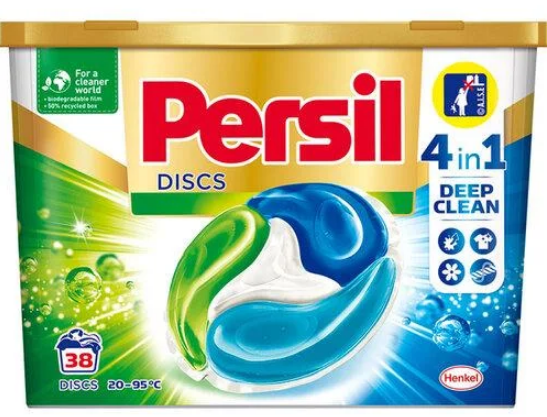 

Persil Discs Universal Deep Clean Капсулы для стирки универсальные 4в1 38штук