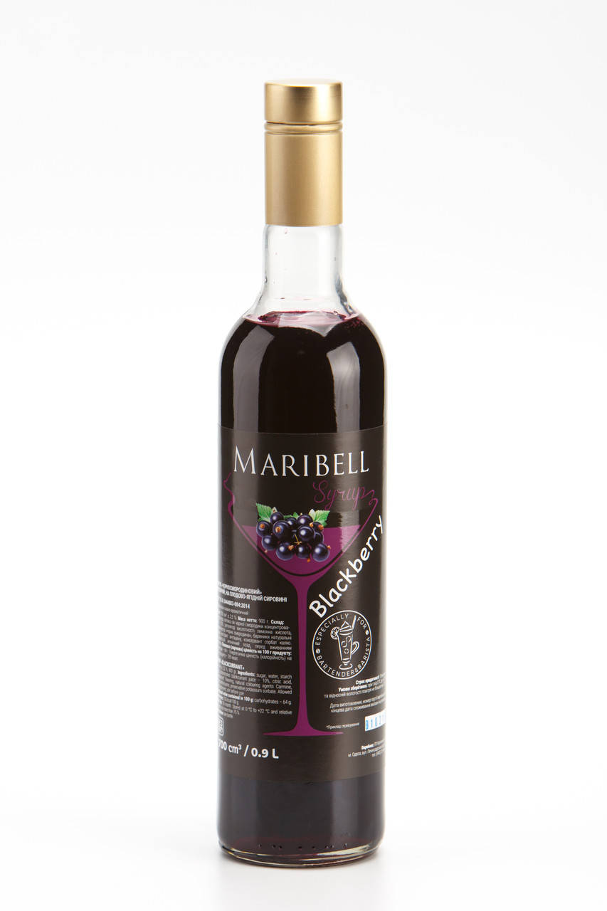 

Сироп ТМ Maribell Черная смородина