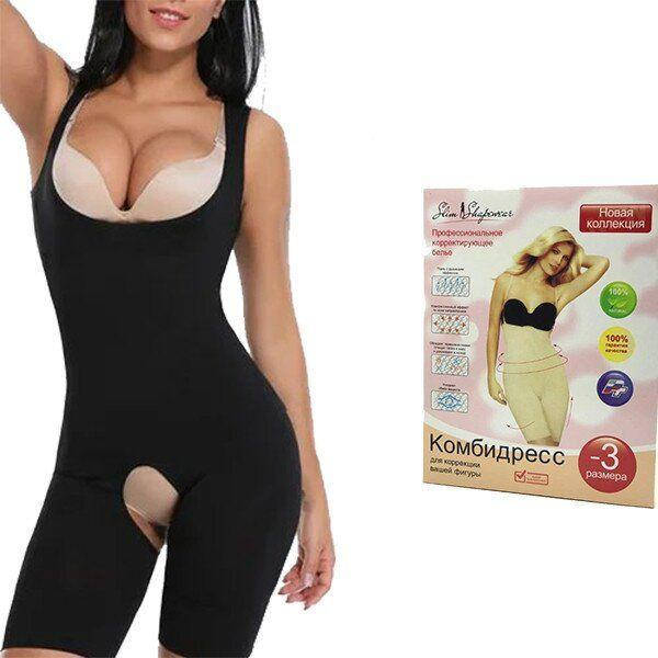 

Комбидресс с бретельками Slim Shapewear черный L/XL 14219 198655