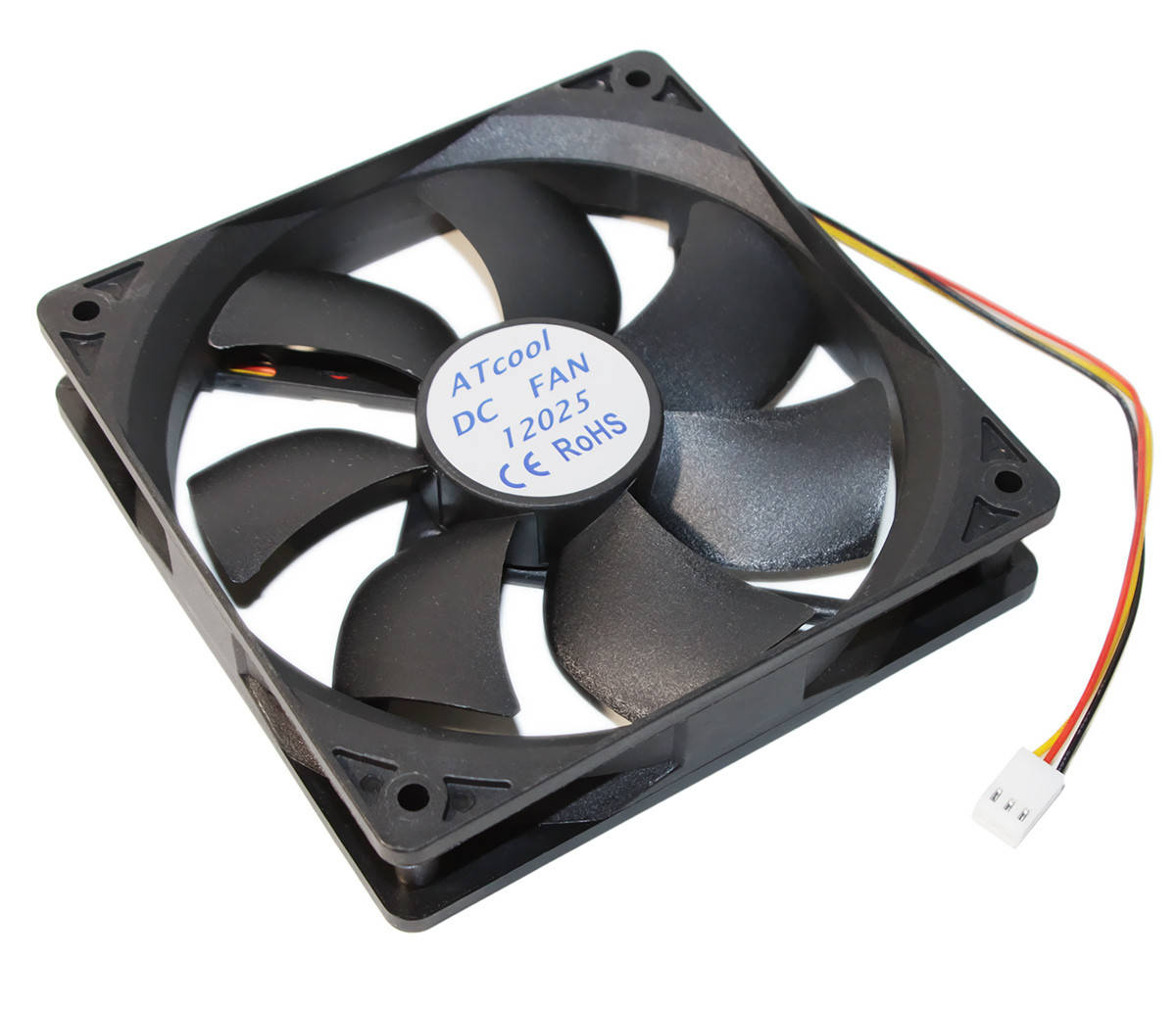 

Вентилятор 120 mm Atcom 12025 sleeve fan (3pin- 120*120*25мм) (10498)