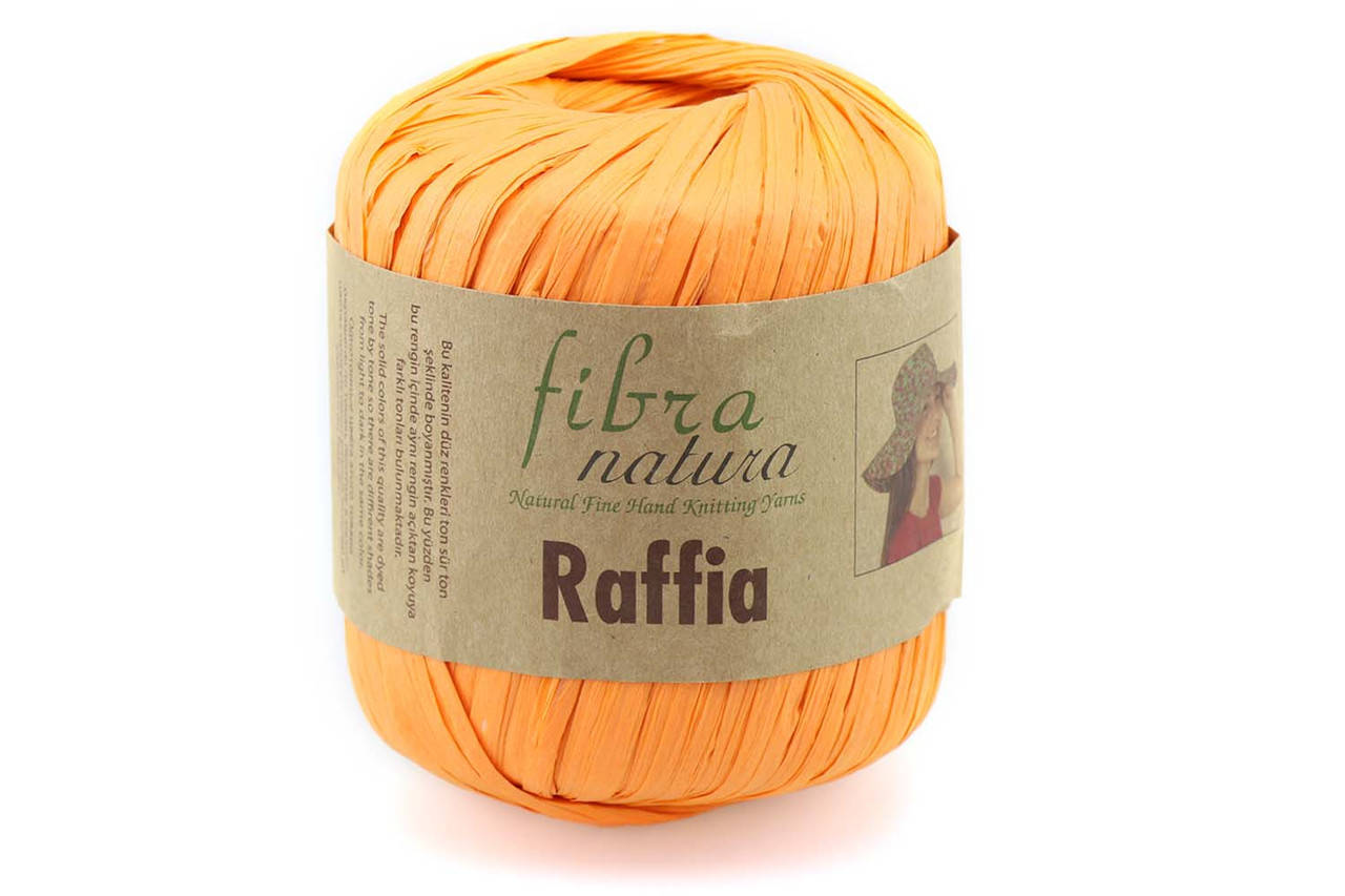 

FibraNatura Raffia, Оранжевый №116-19