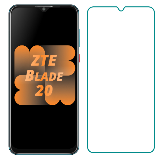 

Защитное стекло для ZTE Blade 20 Smart 2020 (зте блейд 20 смарт)