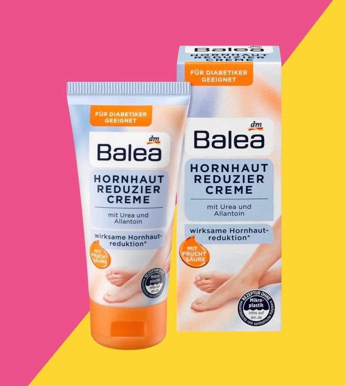 

Balea Hornhaut Reduziercreme крем для огрубевшей кожи ног с фруктовыми кислотами 50 мл