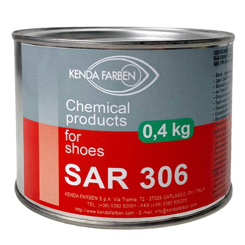 

Клей для кожзама термостойкий SAR-306, 0.5 л.