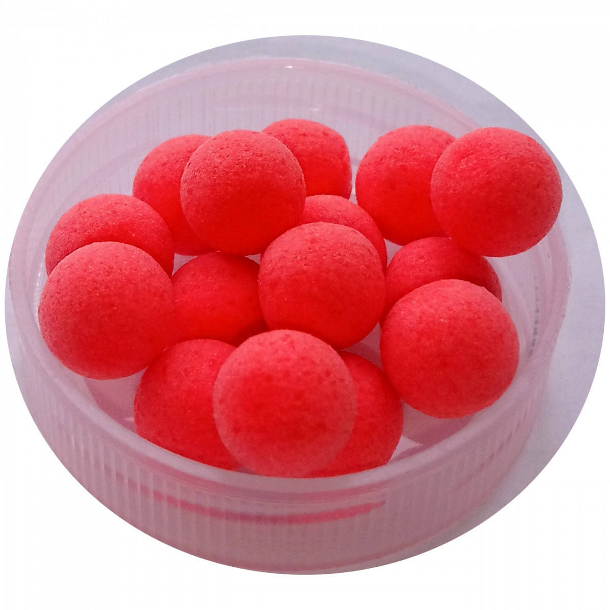 

Бойлы Плавающие Флюоро SunFish Pop-Up Кальмар клубника 8mm 15шт