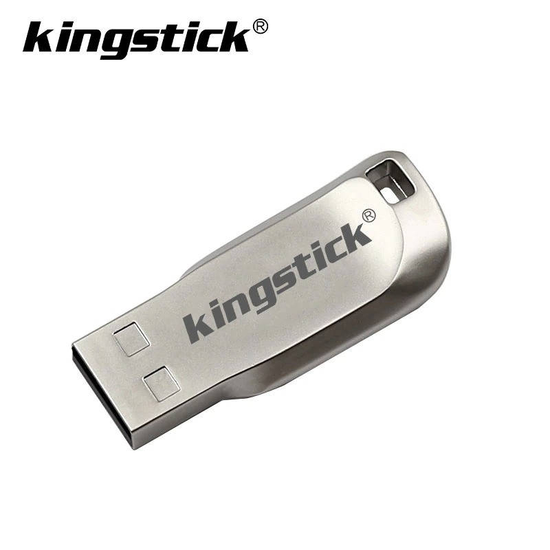 

USB флешка 32 GB. Металлический водонепроницаемый корпус, Светло-серый