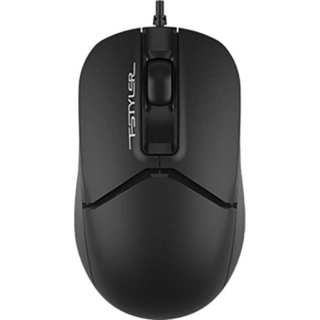 

Мышка A4tech FM12S black безшумная, Черный