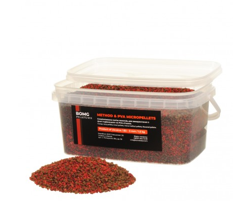 

Стик-микс Bomg ( Method & PVA Micropellets ) 1.5 кг