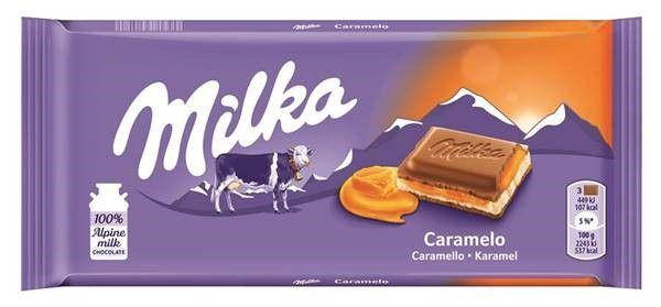 

Шоколад Milka Caramelo 100г