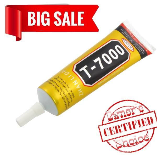 

Клей силиконовый T-7000, чёрный, 50ml, в тюбике с дозатором