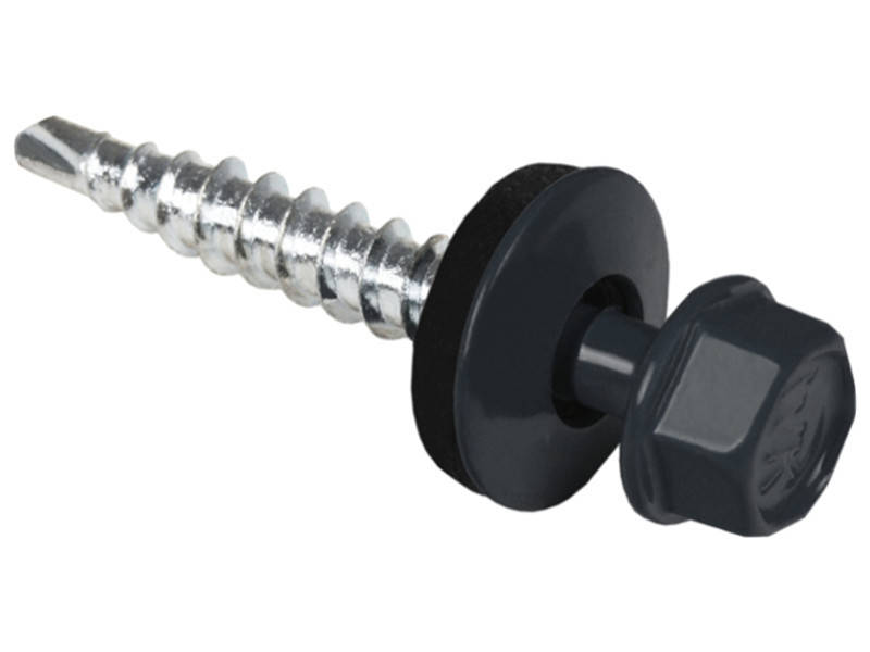 

Саморез кровельный 4,8х35 RAL 7016 антрацит