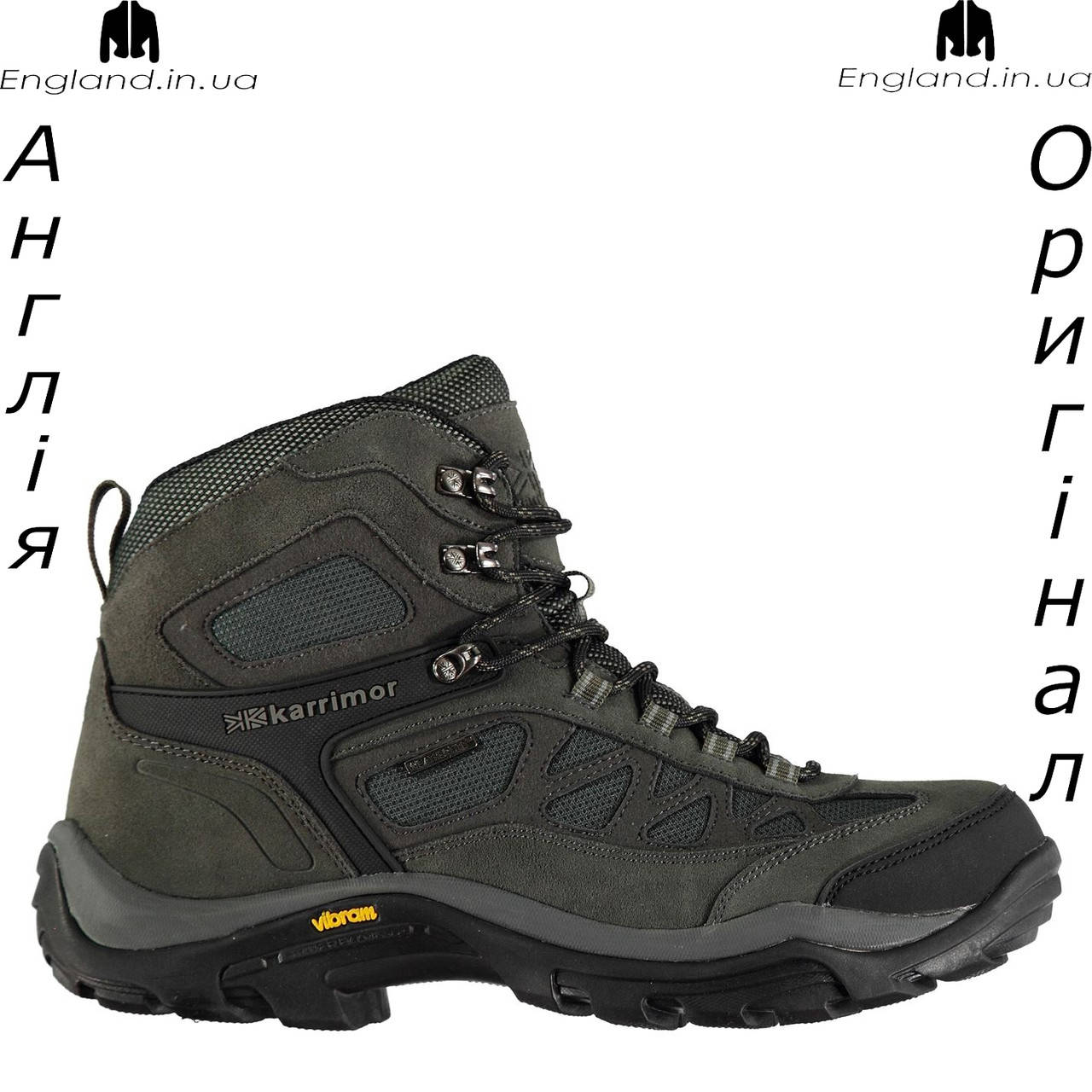 

Ботинки мужские кожаные Karrimor (Карримор) из Англии - трекинговые тактические