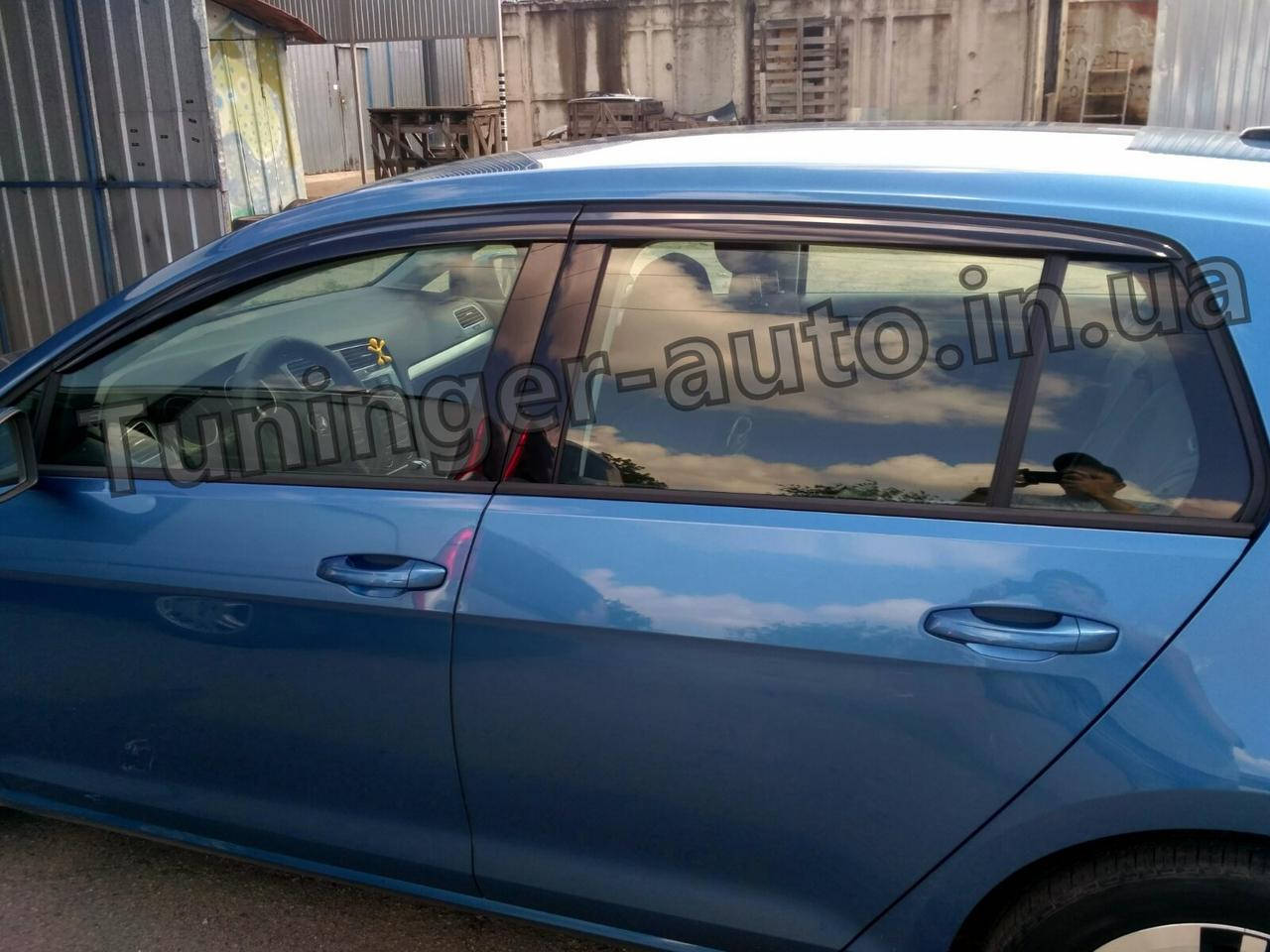 

Ветровики, дефлекторы окон Volkswagen Golf 7 2012-2020 (Autoclover)
