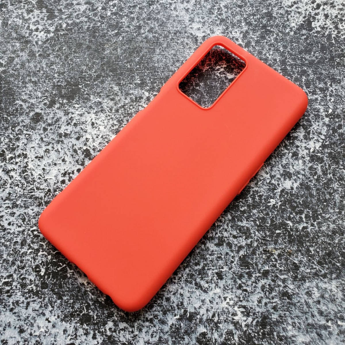 

Чехол Candy Silicone для Oppo A74 цвет Красный