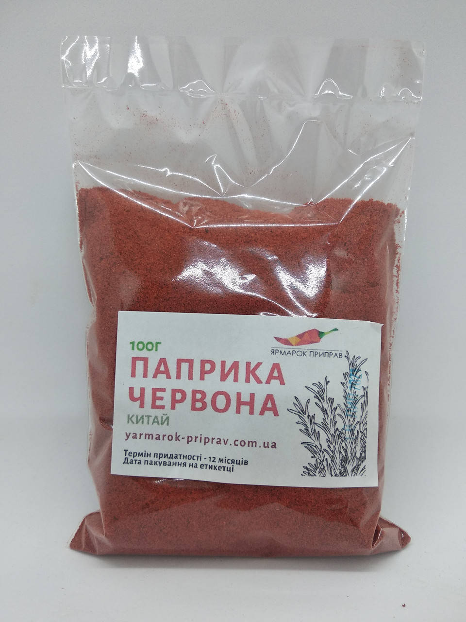 

Паприка молотая, 100г