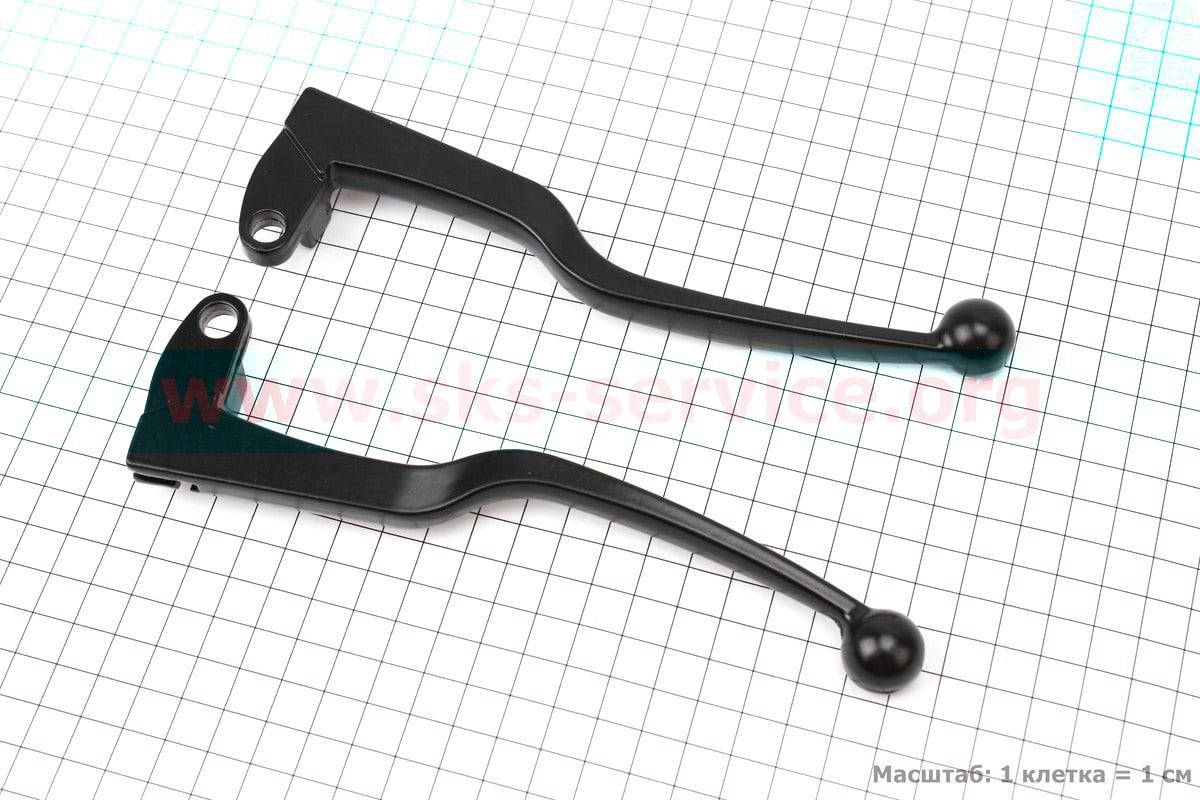 

Рычаги тормоза и сцепления черные на мотоцикл ИЖ