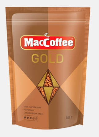 

MacCoffee Голд растворимый кофе 60 грамм