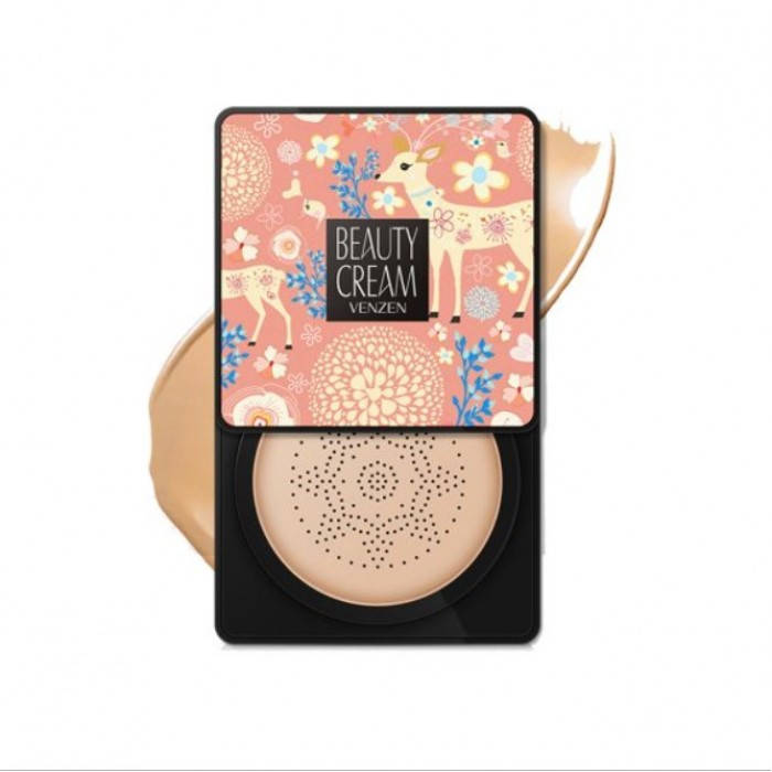 

Кушон Venzen Clear Cover Beauty Cream, тон 01 Натуральный