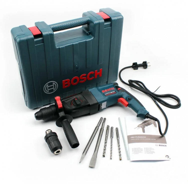 

Перфоратор Bosch GBH 2-26 DFR ✔ ПОЛЬША✔ 800 Вт, 2.7кДж
