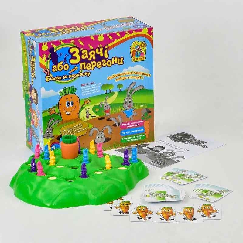 

Гр Игра 7229 "Заячі Перегони" (12/2) "4FUN Game Club", в коробке