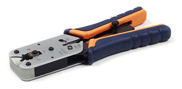 

Инструмент НТ-L2182R, для обжима 8р8с (RJ-45), профессиональный