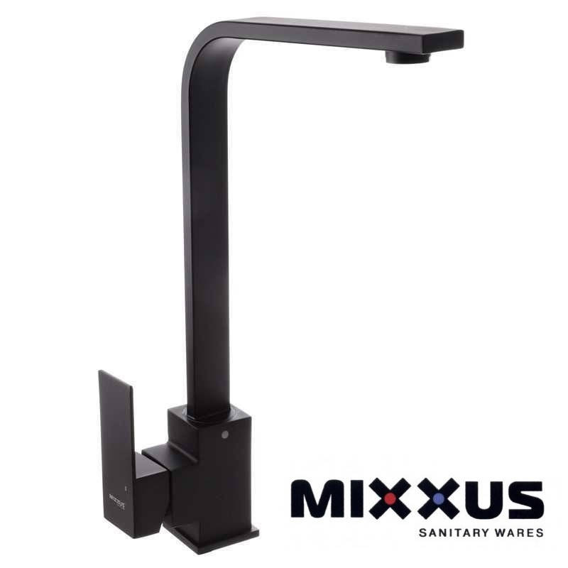 

Смеситель для кухни из нержавейки Mixxus KUB 011 Black, Черный