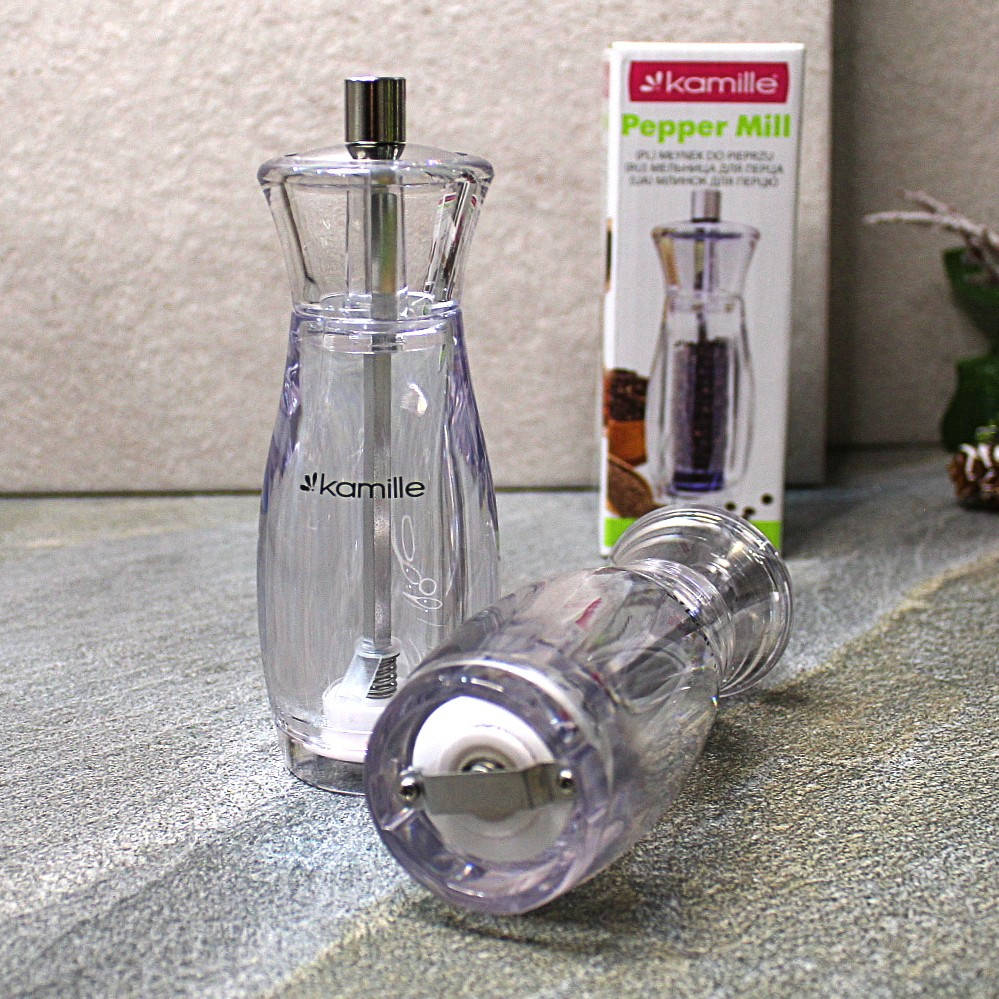 

Мельница для специй акриловая с керамическим механизмом