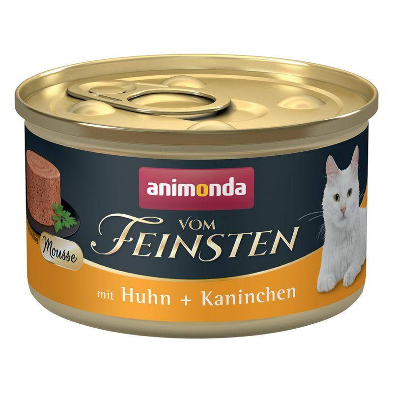 

Animonda vom feinsten adult мусс для котов курица и кролик 85г
