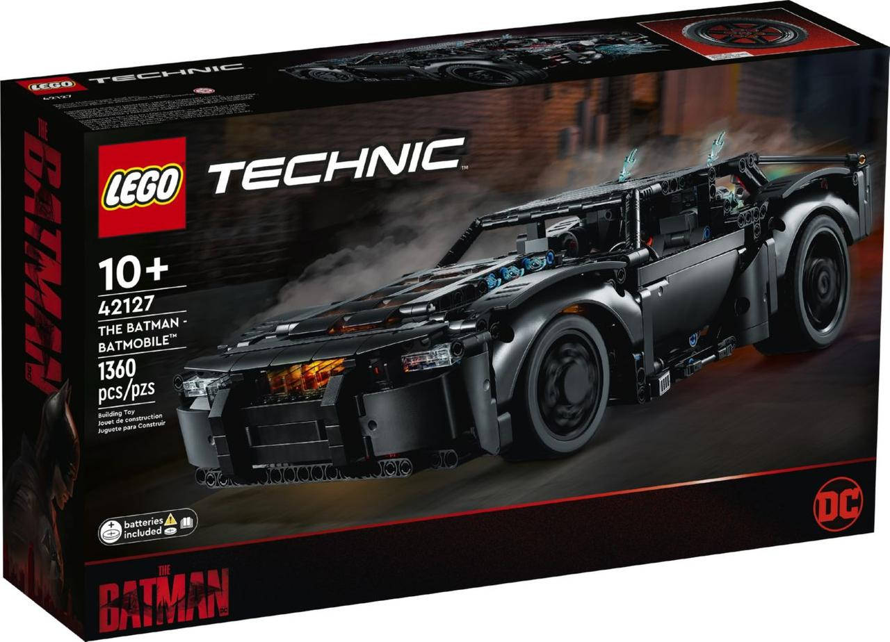 

Lego Technic Бэтмен: Бэтмобиль 42127