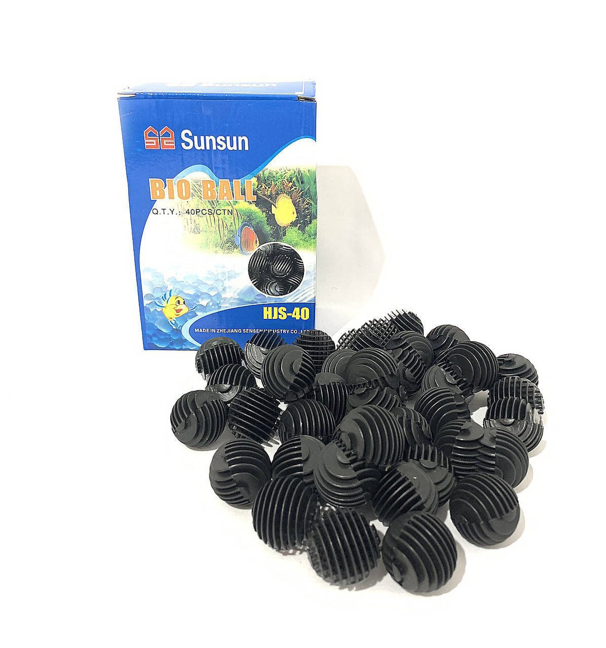 

Биошары для аквариума SunSun Bio Ball HJS-40