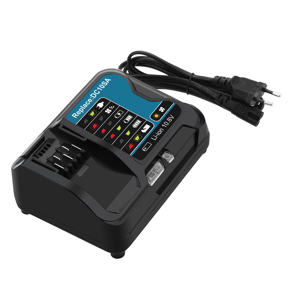 

Быстрозарядное устройство Makita DC10SA (197355-3) CXT BL1415, BL1815, BL1430