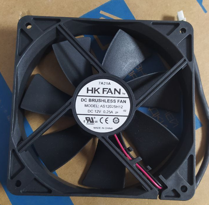 

Кулер корпусной HK FAN DC BRUSHLESS AS12025M12 12V 0.25A 120x120x25mm 2Pin