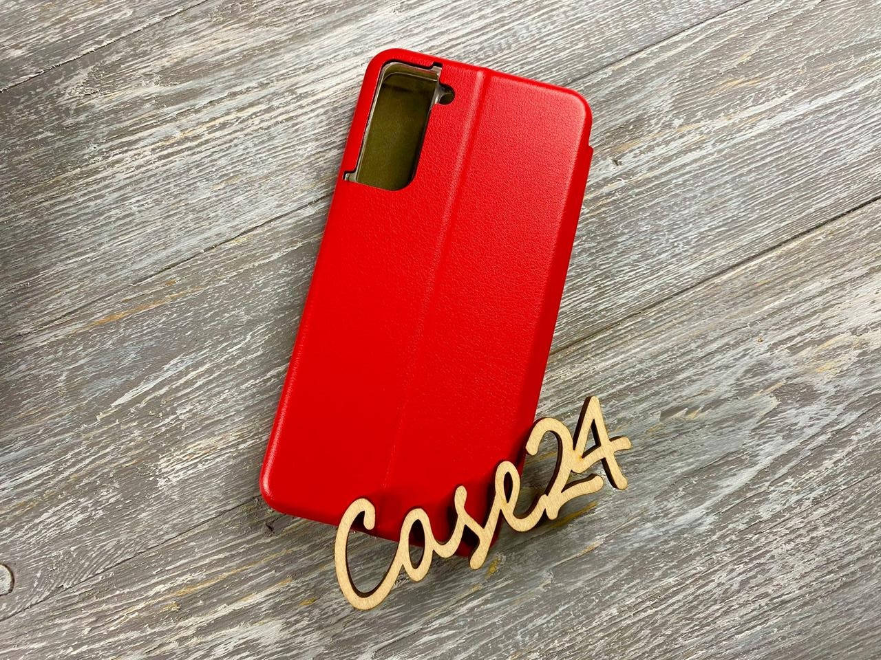 

Чехол книжка Elegant book для Samsung Galaxy S21 (5 цветов) красный