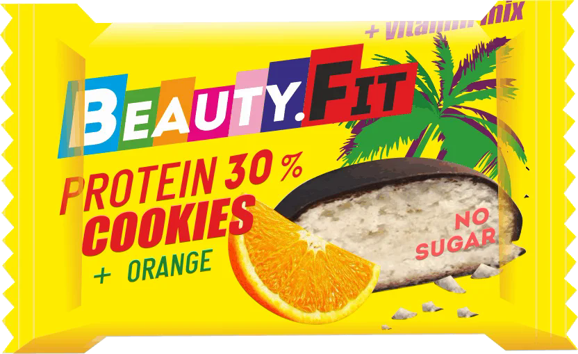 

Протеиновое печенье в шоколаде Beauty.Fit "Апельсин" (40 грамм)