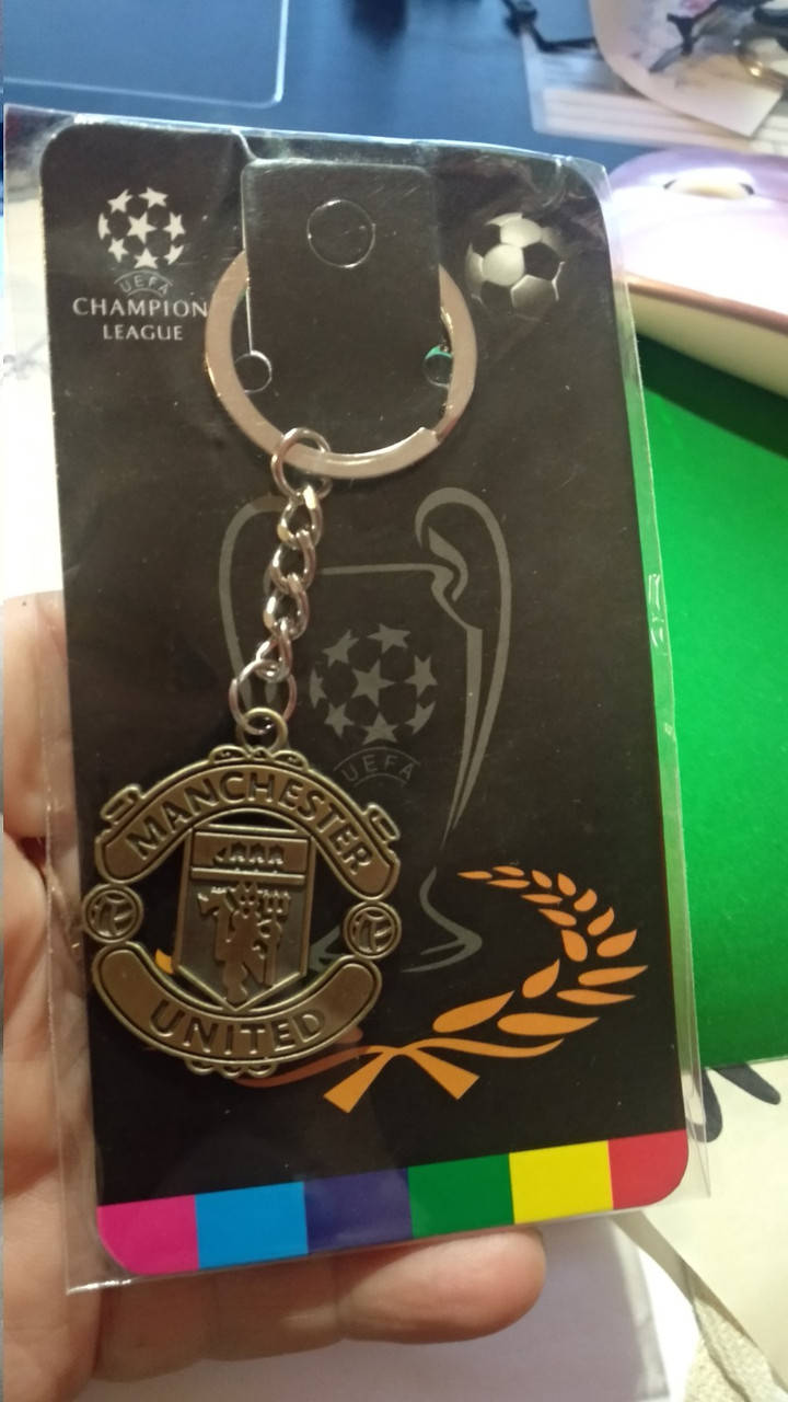 

Брелок на ключи металлический футбол Манчестер Юнайтед Manchester United