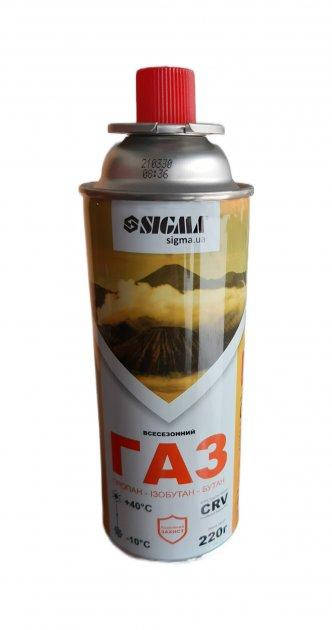 

Балон газовий 220 гр. SIGMA