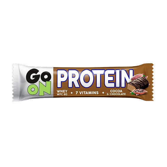 

Протеиновый батончик GoOn Nutrition Protein Bar 50 g cocoa & chocolate