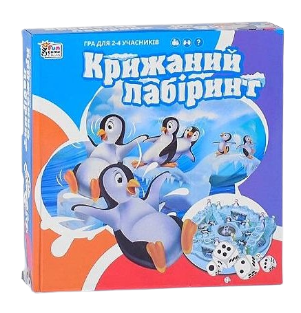 

Настольная игра "Ледяной лабиринт" UKR 6+ (Fun Game)