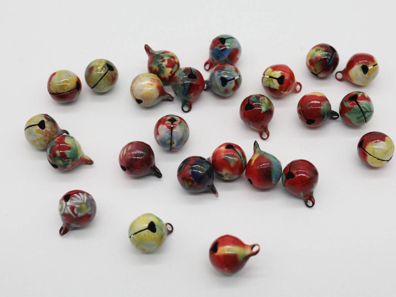 

Погремушка разноцветная. Цвет микс. 12мм, Разные цвета