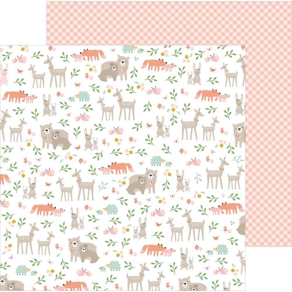 

Папір двосторонній - Woodland Adventure - Peek-A-Boo - Girl - Pebbles - 30x30