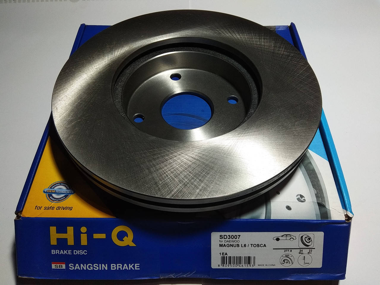 

Диск тормозной Epica/Evanda 2.5, Hi-Q (SD3007) передний/1 шт