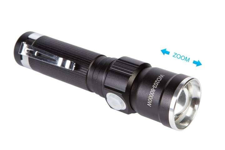 

Карманный фонарь POLICE WD-203 (T6LED), Черный
