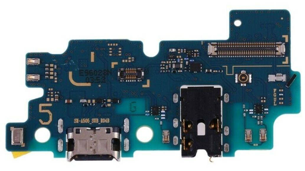 

Нижняя плата Samsung Galaxy A50 2019 A505F с разьемом зарядки наушников и микрофоном