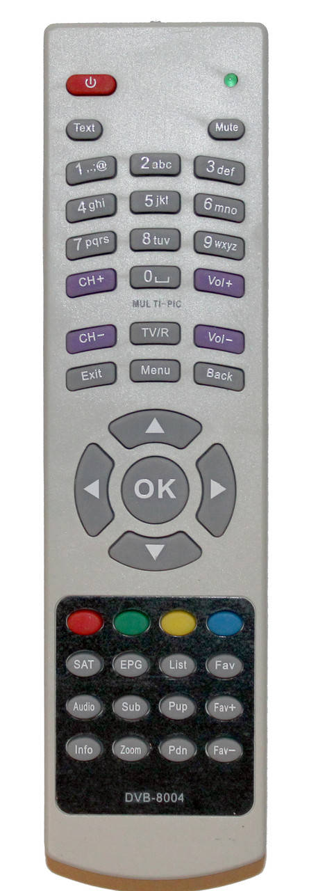 

Пульт для тюнера EUROSKY DVB-8004