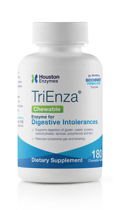 

Houston Enzymes TriEnza / Триенза энзимы 180 жевательных таблеток